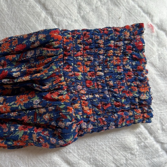 Saylor tiered blue mini dress - Picture 10 of 11